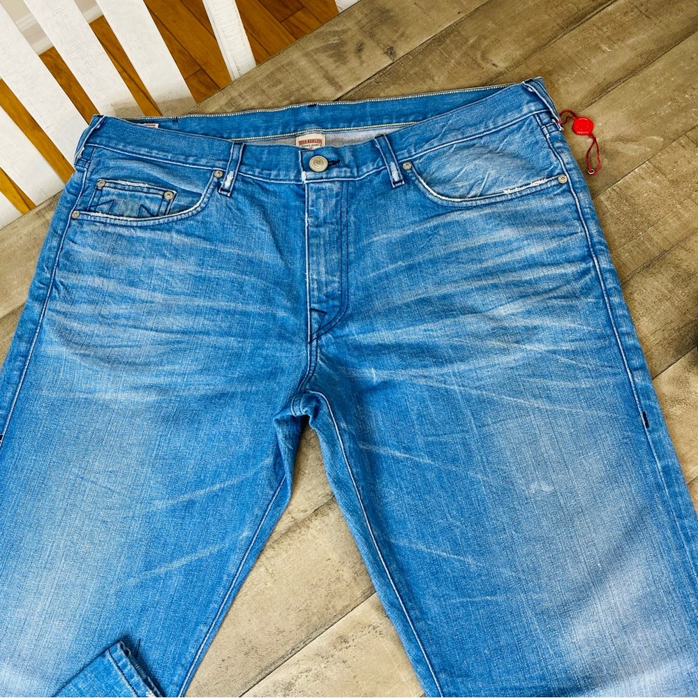 True Religion Bobby Light Washed Jeans Sz 38 X 34 - Picture 2 of 8
